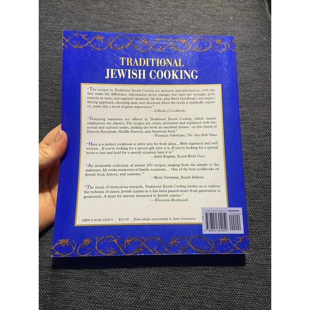 Traditional Jewish Cooking by Betty S. Goldberg (1997, Trade Paperback)